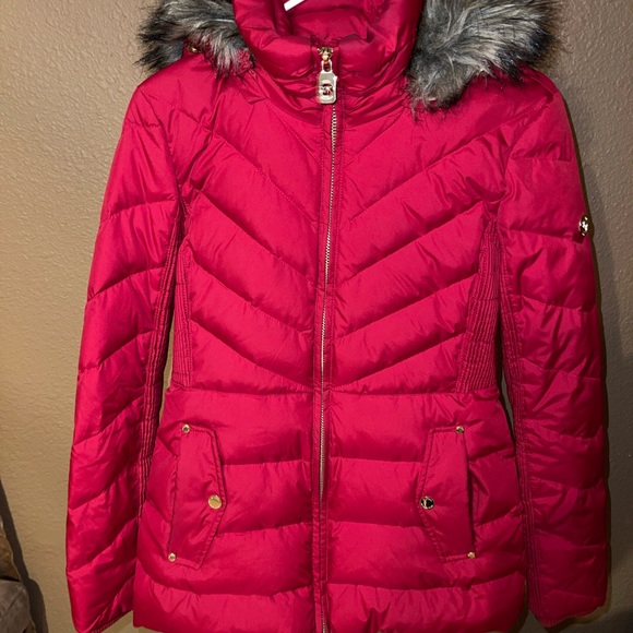 Michael Kors puffer coat cinnabar red XS - Picture 6 of 10